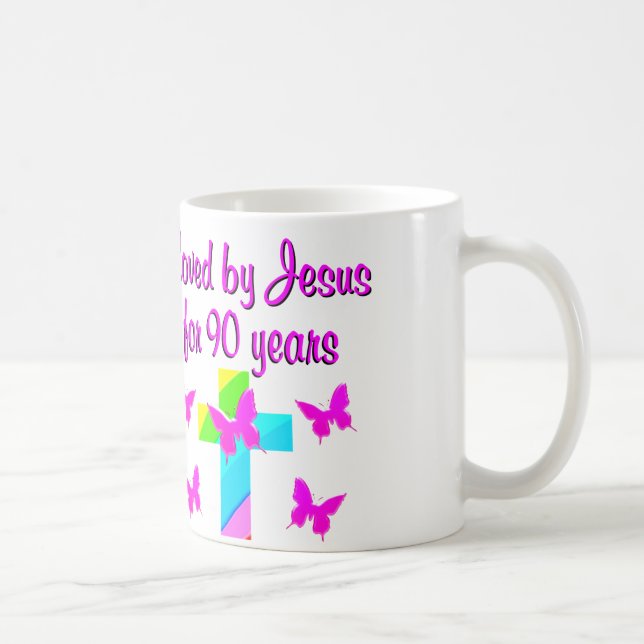 PRAISERAR 90:E BIRTHDAG KAFFEMUGG (Höger)