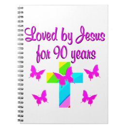 PRAISTISK GOD 90:E BIRTHDAY ANTECKNINGSBOK