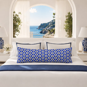 Praktfull marinliv Navy Gold Kroppskudde