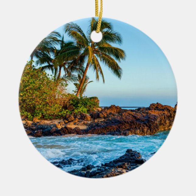 Praktfull Maui 2-sidig ornament (Framsidan)