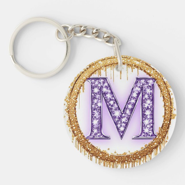 Praktfull Monogram M Bröllopsgåvaidé (Framsidan)