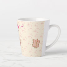 Praktfull rosa bok & stjärnor 