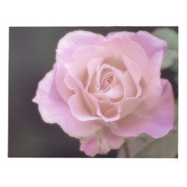 Praktfull rosa ros anteckningsblock