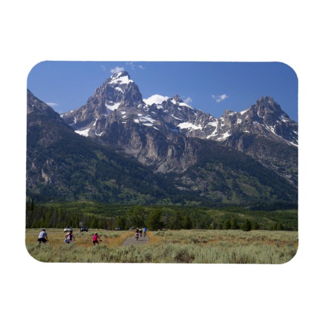 Praktfull utsikt över Teton Range Magnet (Horisontell)