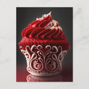 Praktig Cupcake Vykort