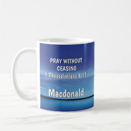 PRAKTIKEN PAUSE Pray inspirational Christian Kaffemugg