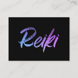 Praktiker för botemedelen för *~*Reiki energi Visitkort