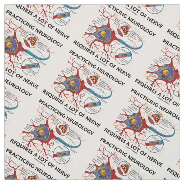 Praktisera Neurology kräver en raddanerv Tyg (Provkarta)