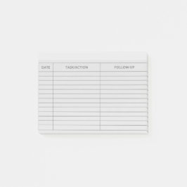 Praktisk anteckning post-it block