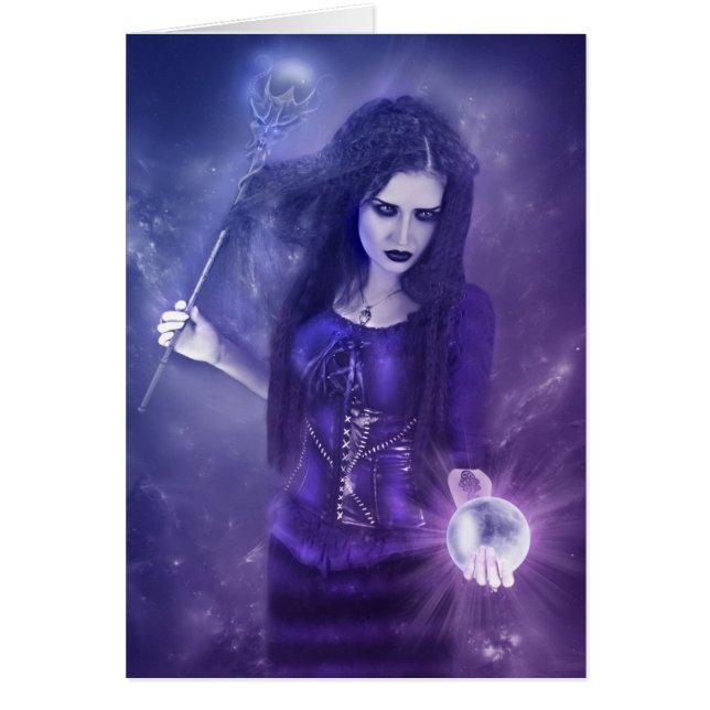 Praktisk magi hälsningskort (Framsidan)