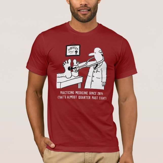 Praktisk medicinsk utformning t shirt (Framsida)