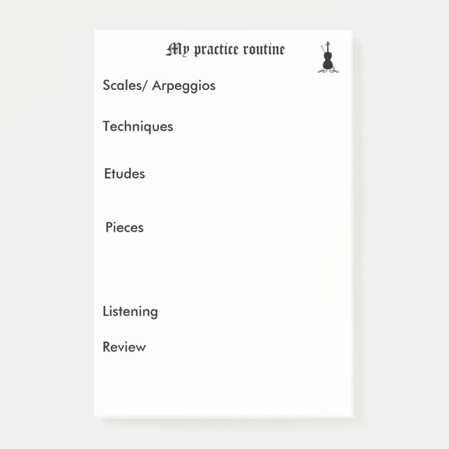 Praktisk påminnelse post-it block (Framsida)