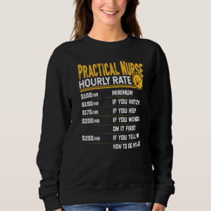 Praktisk sjuksköterska timlön legitimerad praktisk t shirt
