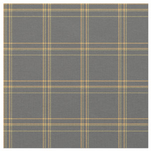 Praktisk tartan plaid grått gult cell lumberjack tyg