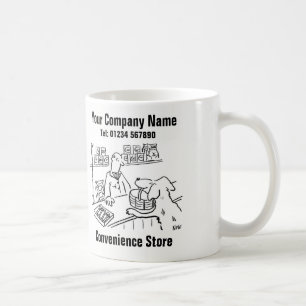 Praktisk Tecknad för arkiv Kaffemugg