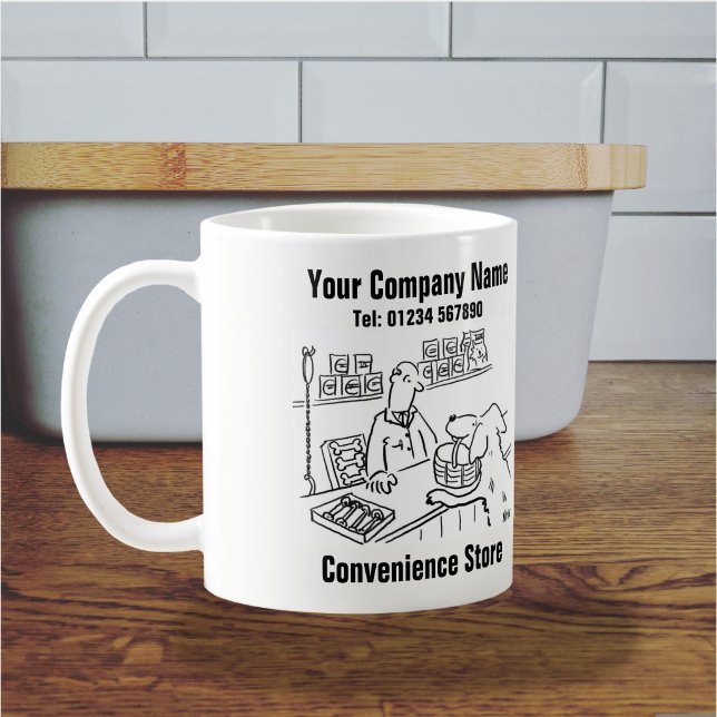 Praktisk Tecknad för arkiv Kaffemugg (Convenience Store Mug)