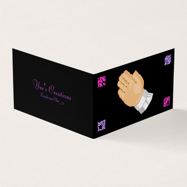 Praktiskt Händer Child Glad påsk Helgdag Card Kort (Utsida)