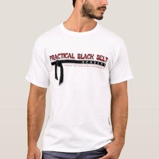 Praktiskt svart bälte tee shirt