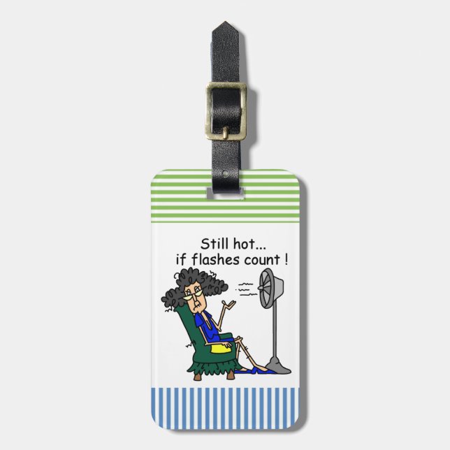 Prålig humor för hett bagagebricka (Vertikal Framsida)