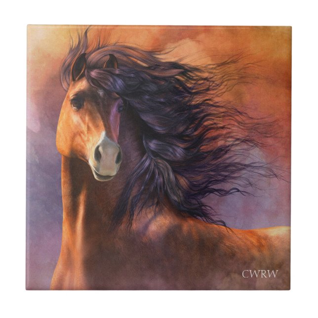 Prålig konst belägger med tegel kakelplatta (Framsidan)