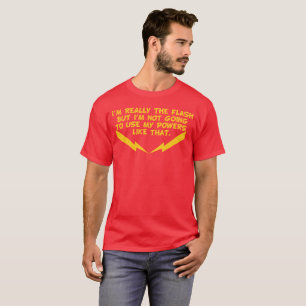 Prålig rinnande skjorta t shirt