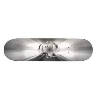 PRÅLIG SKALLESILVERSURFARE SKATEBOARD BRÄDA 20,5 CM