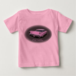 Pråliga rosa Cadillac Tee Shirt