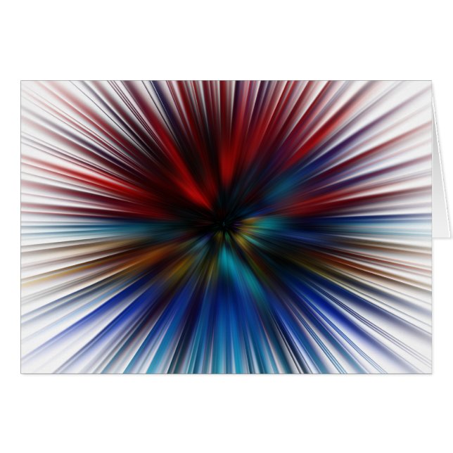 Pråligt peka hälsningskort (Framsidan Horizontal)