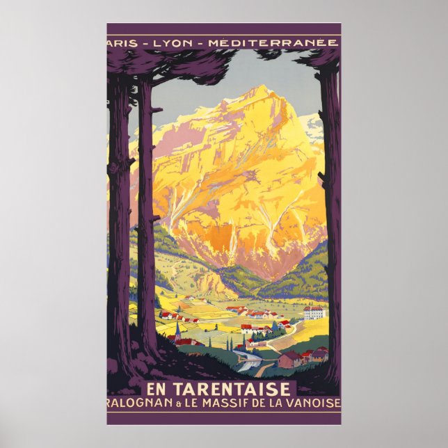 Pralognan de la Vanoise Poster (Framsidan)