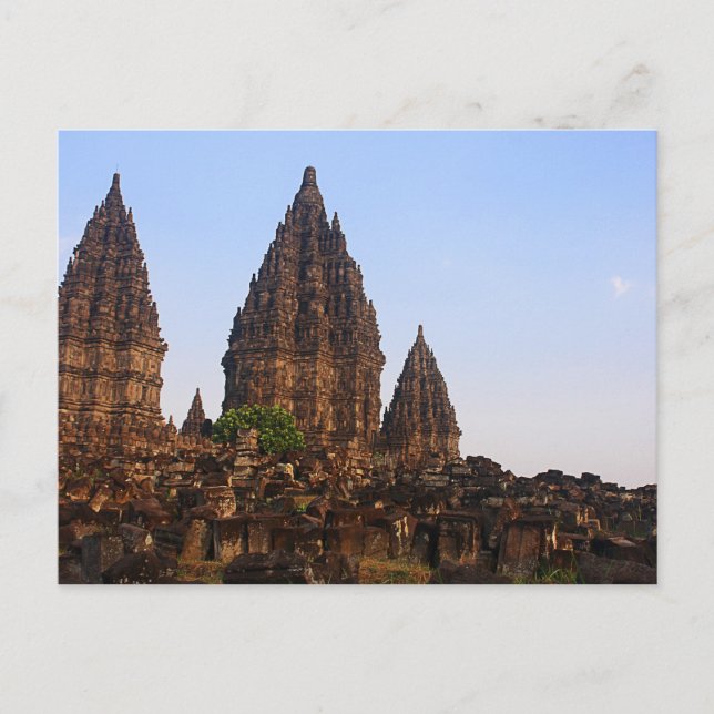 Prambanan vykort (Framsida)