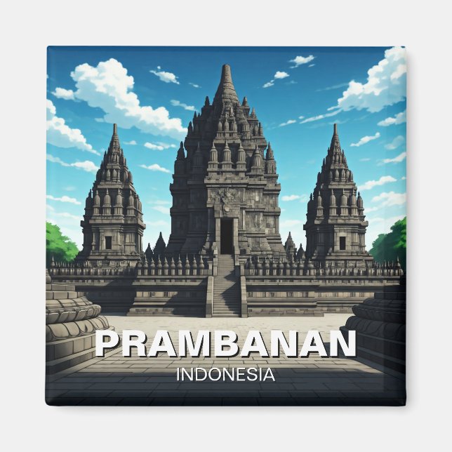 Prambanemilen Indonesia UNESCO Magnet (Framsidan)