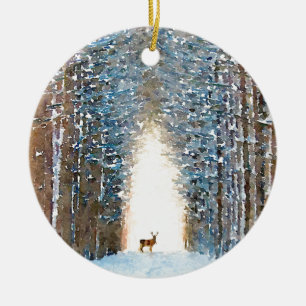 Prancer Julgransprydnad Keramik
