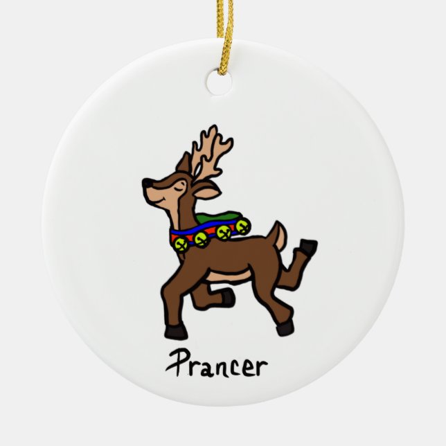 Prancer/Vixen Ornament (Framsidan)