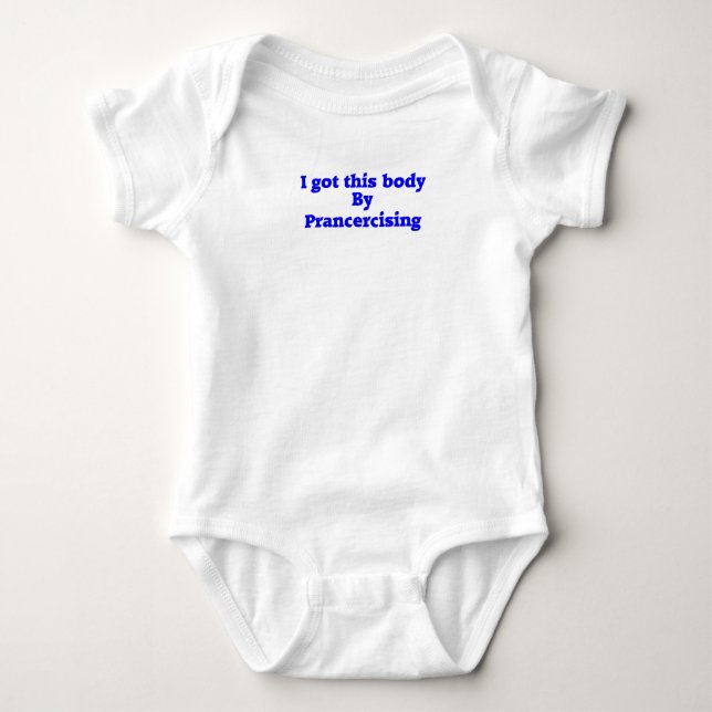 Prancercise T Shirt (Framsida)