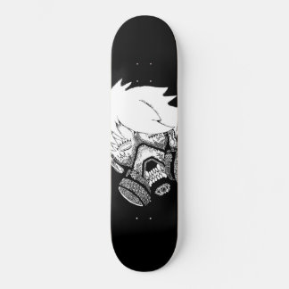 Prancha de Skate (Shape) Art Mask Mini Skateboard Bräda 18,5 Cm