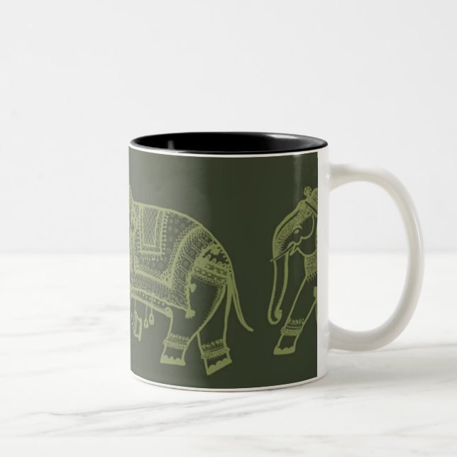 Prancing Elephants - Mugg (Höger)