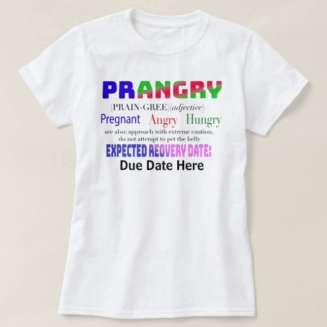 PRANGRY Definition Shirt (anpassningsbar) T Shirt (Design framsida)