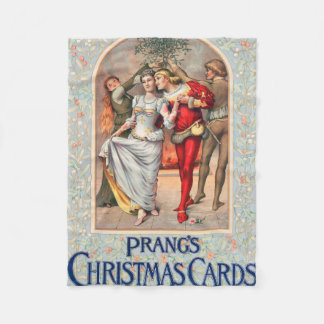 Prang's Christmas Card (ca. 1886)  Fleecefilt