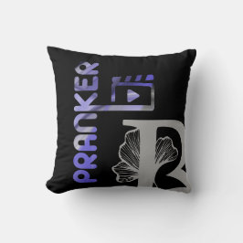 PRANKER Pillow Abstrakt Home Trend Lavender Violet Kudde