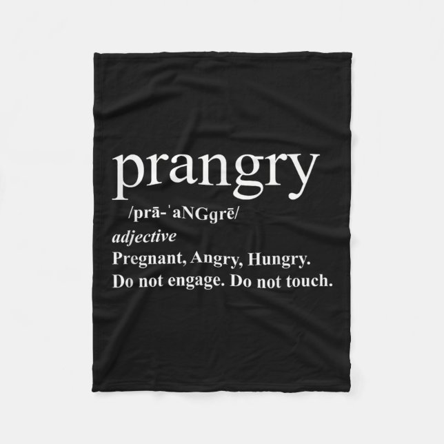 Prarg Definition Shirt Gravid Funny Graphic T Fleecefilt (Framsidan)