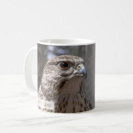 Prärie Falk Psalm 92:5 KJV Kaffemugg