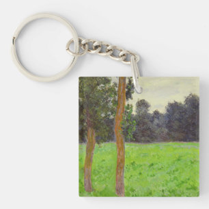 Prärie för Claude Monet Deux Arbres dansla