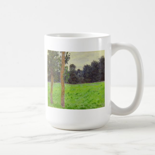 Prärie för Claude Monet | Deux Arbres dansla Kaffemugg (Höger)