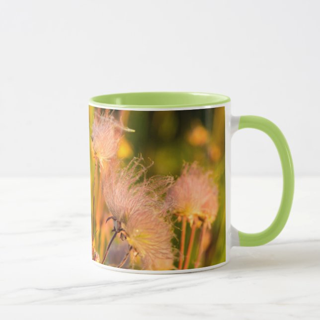Prärie Rökevilda blommor i Aspen Grove Mugg (Höger)
