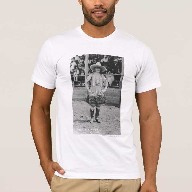 Prärie rosa Henderson Tee Shirt (Framsida)