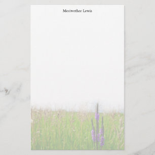 Prärieblommabrevpapper Brevpapper