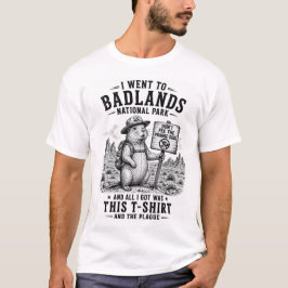 präriedjur i Badlands National Park T Shirt