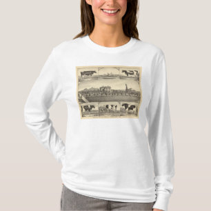 Präriegräsmattalantgård, Nebraska Tee Shirt