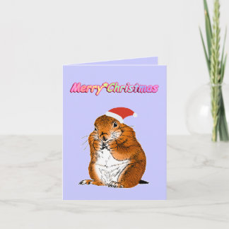 Präriehund jul helgkort