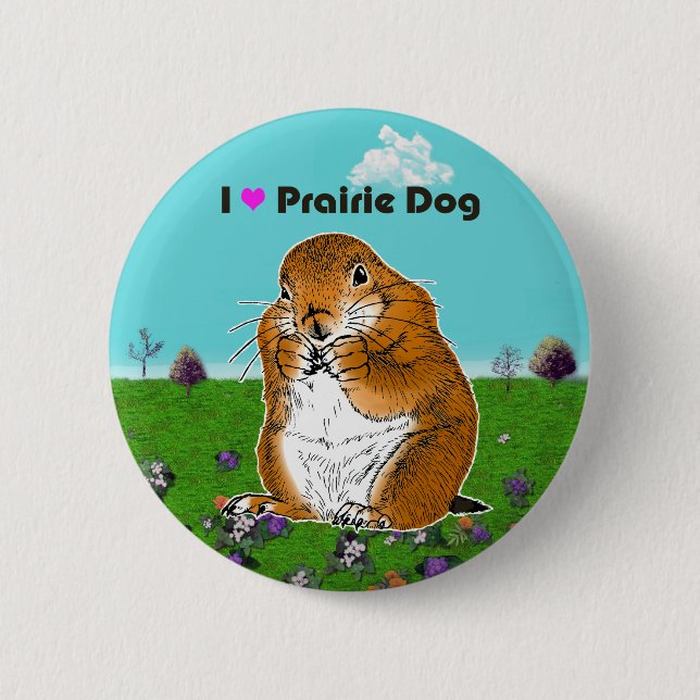 präriehund som står knapp (Framsida)